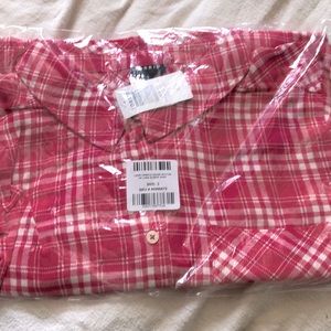 Lizzie Crinkle Gauze Button Up Long Sleeve by Torrid size 3